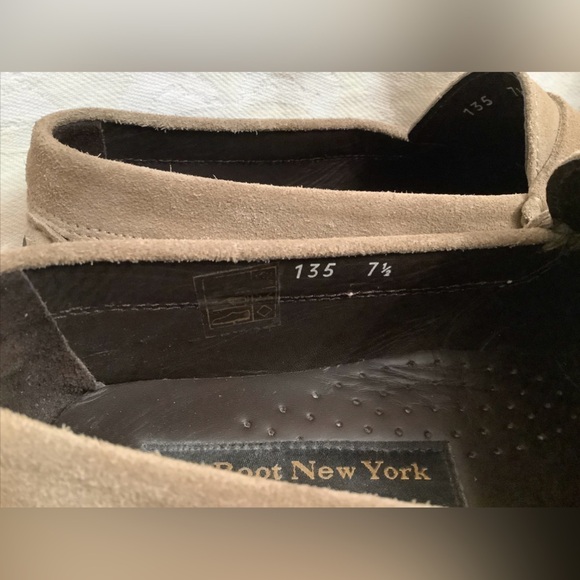 To Boot New York Adam Derrick Suede Brown Men’s 7.5 Drivers Shoes NWOB $325‌ - Picture 6 of 16